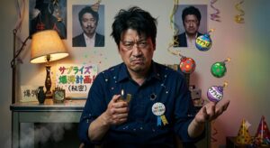 某映画っぽく加工した塾長の写真